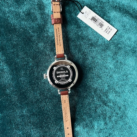 NWT Shinola Birdy Watch GREY Face Stainless Steel - Picture 6 of 7